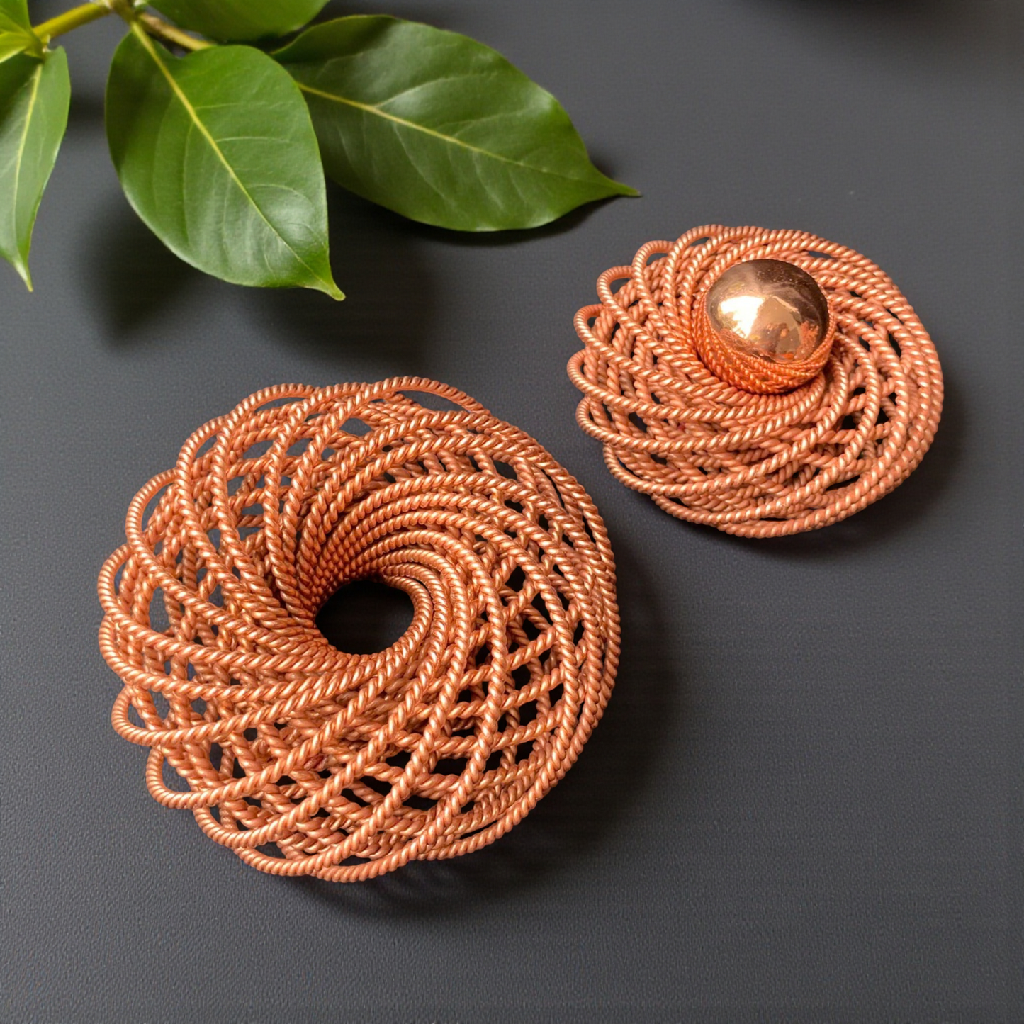 Mini Torus Coil | 443 MHz Viking Cubit | Copper Quantum Geometry Energy Harmonizer