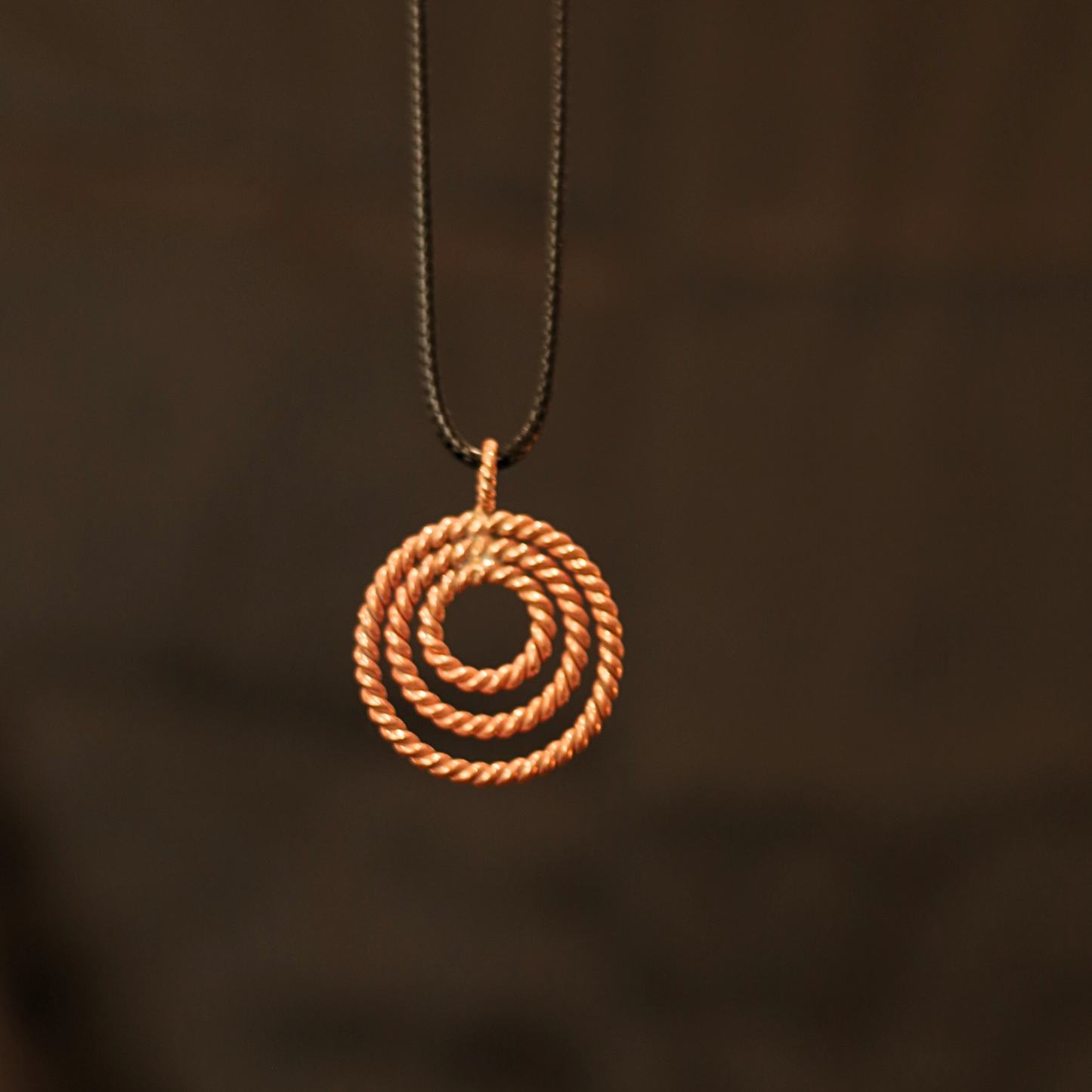 Triple Ring Tensor Pendant