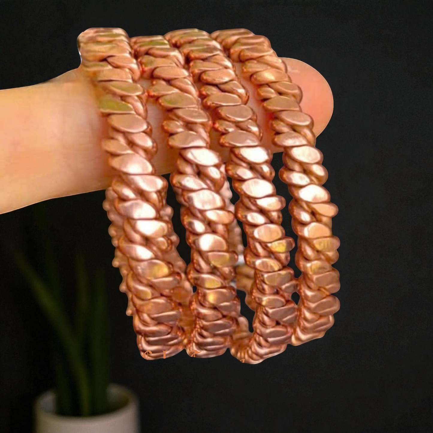 Celestial Ascension Copper Bracelet