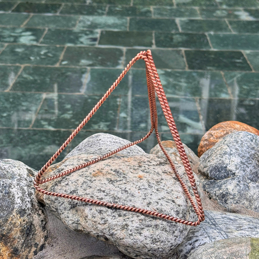 188 MHz Frequency Copper Pyramid – 15cm for Meditation, Water Energizing