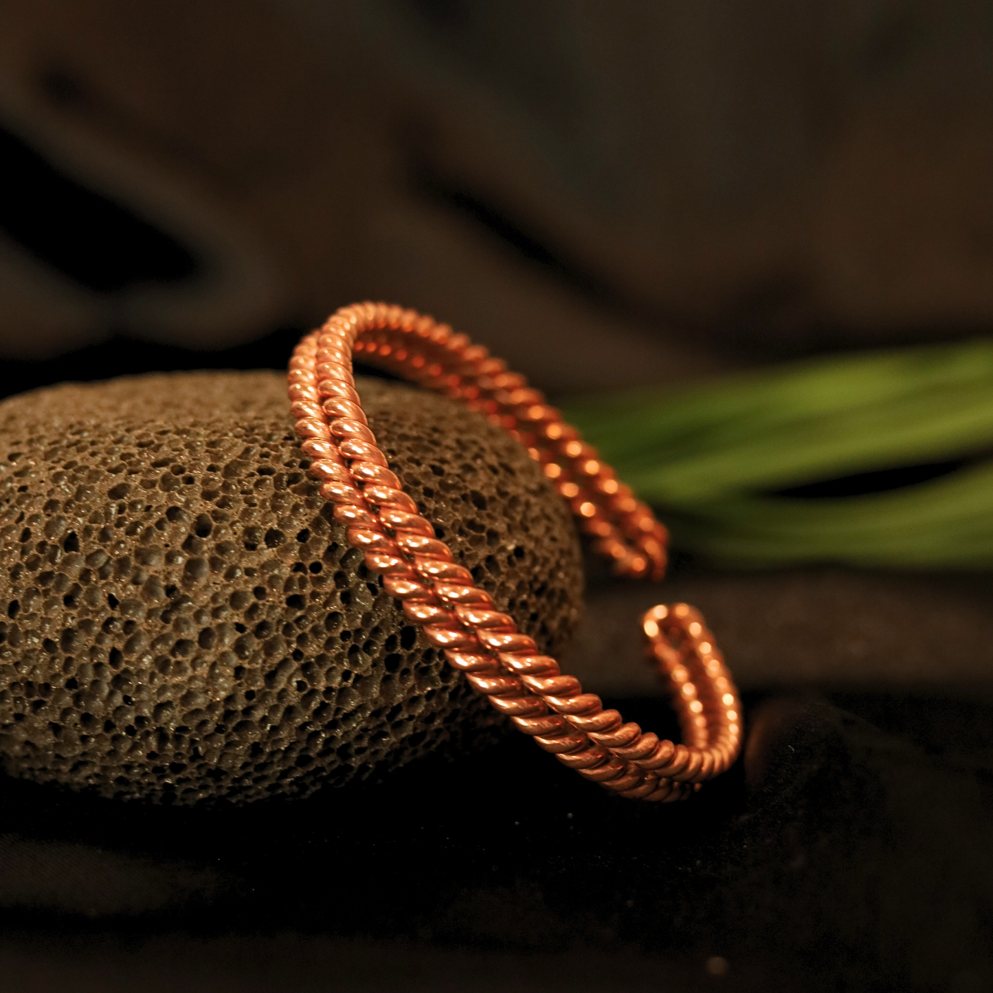 Tensor Copper Bracelet – Adjustable 188 Hz & 432 Hz