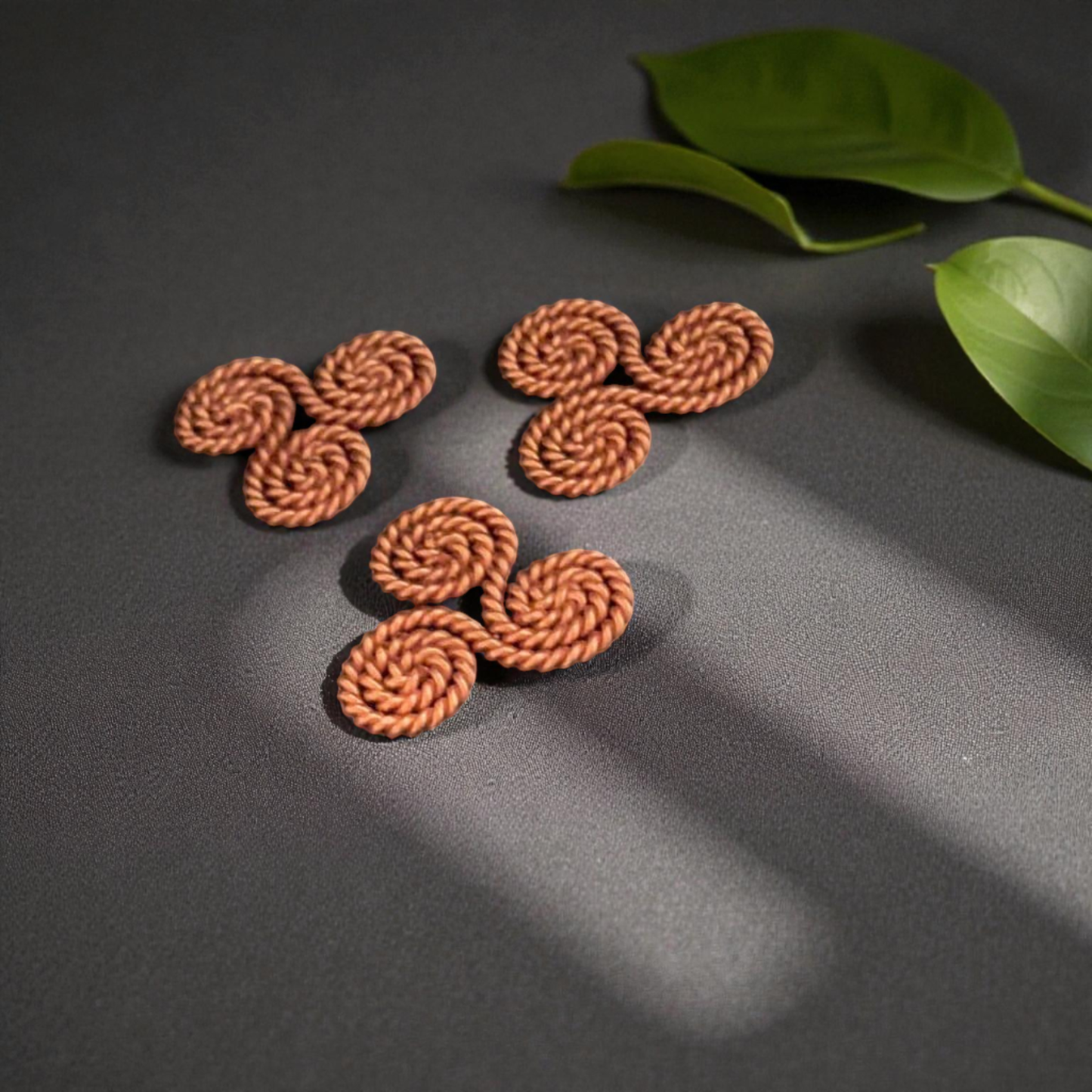 Mini Triskelion Coil | 144 MHz Sacred Copper Spiral