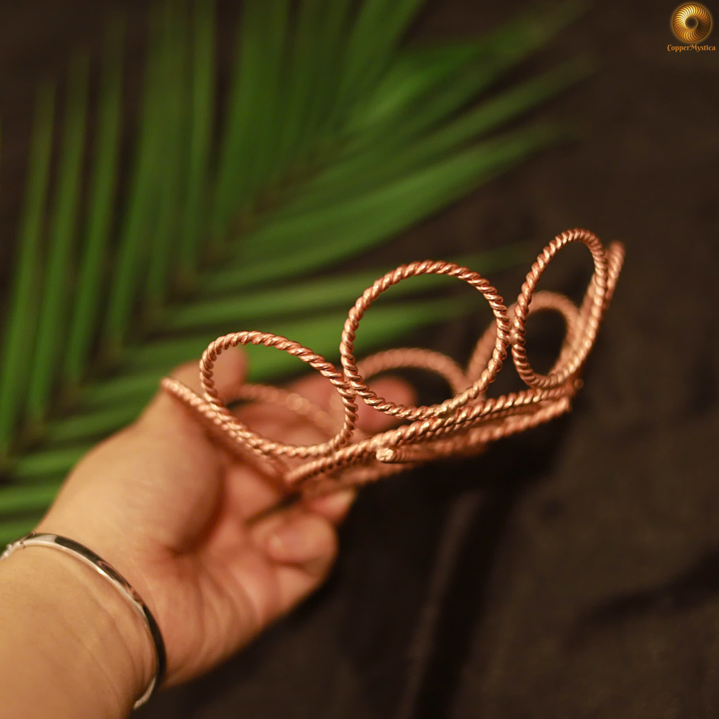 Copper Fruit & Utility Basket – Tensor Holder (144MHz / 188MHz / 432MHz)