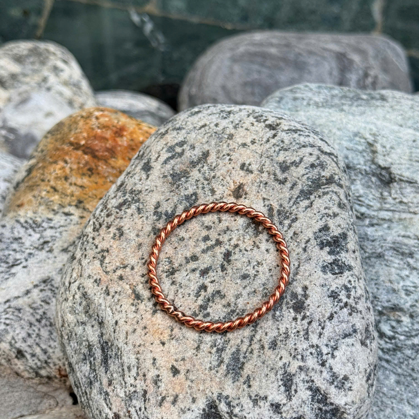 Tensor Ring 1/4 Cubit - Choose from 6 Custom Frequency Options