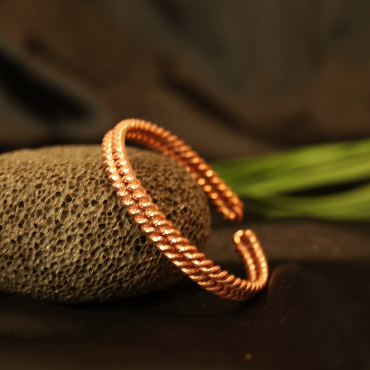 Tensor Copper Bracelet – Adjustable 188 Hz & 432 Hz