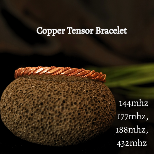 Copper Tensor Bracelet – 144Hz, 177Hz, 188Hz, 432Hz