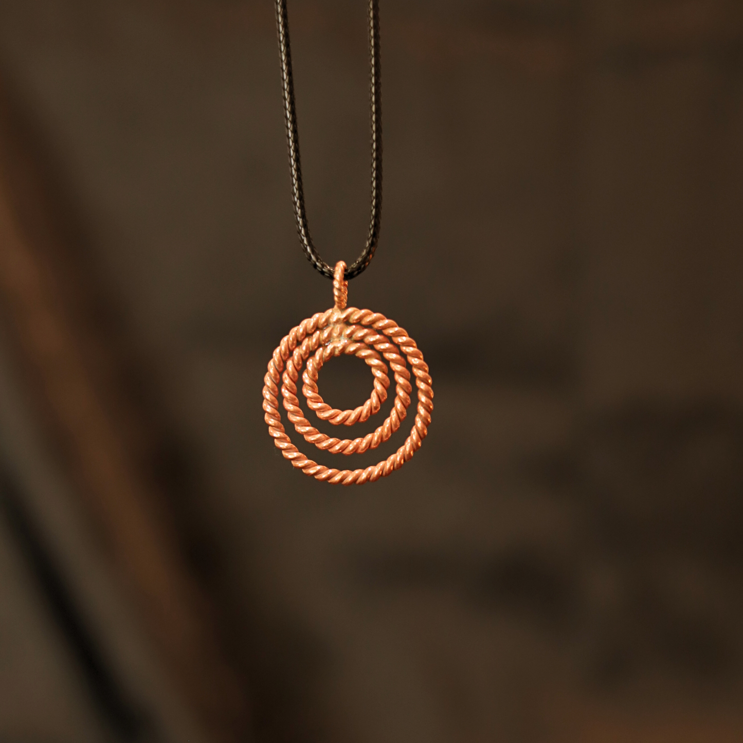 Triple Ring Tensor Pendant