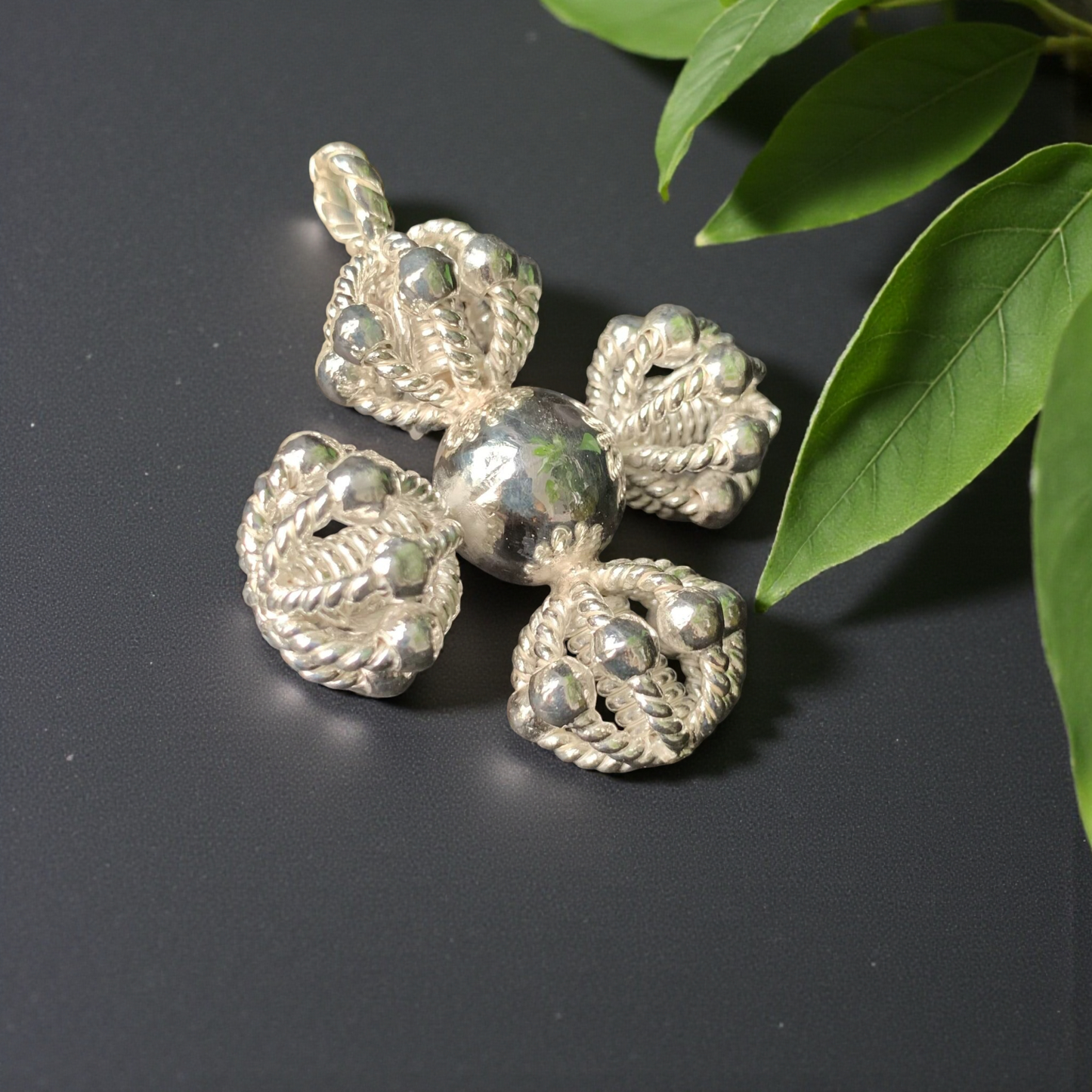 Cosmic Dorje Harmonizer Pendant | 99% Pure Copper or Silver | 144 · 177 · 188 MHz Tensor Frequencies