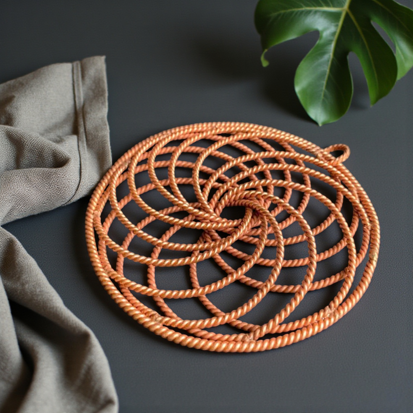 Lunar Bloom Tensor Disc | 432 MHz Sacred Geometry Energy Tool