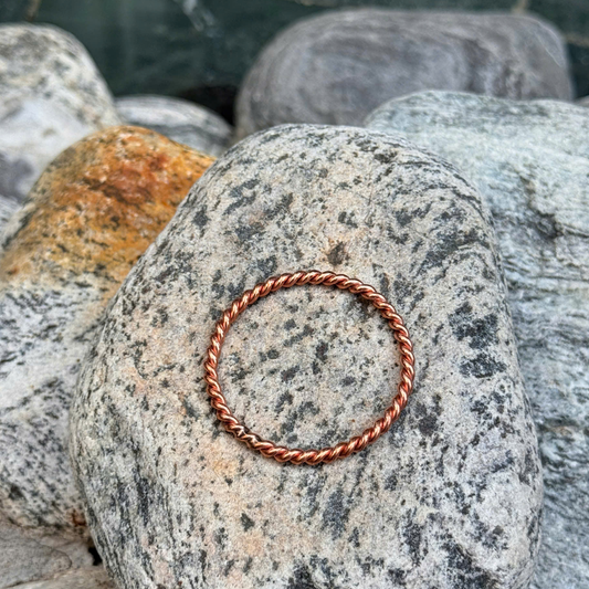 Tensor Ring 1/4 Cubit - Choose from 6 Custom Frequency Options