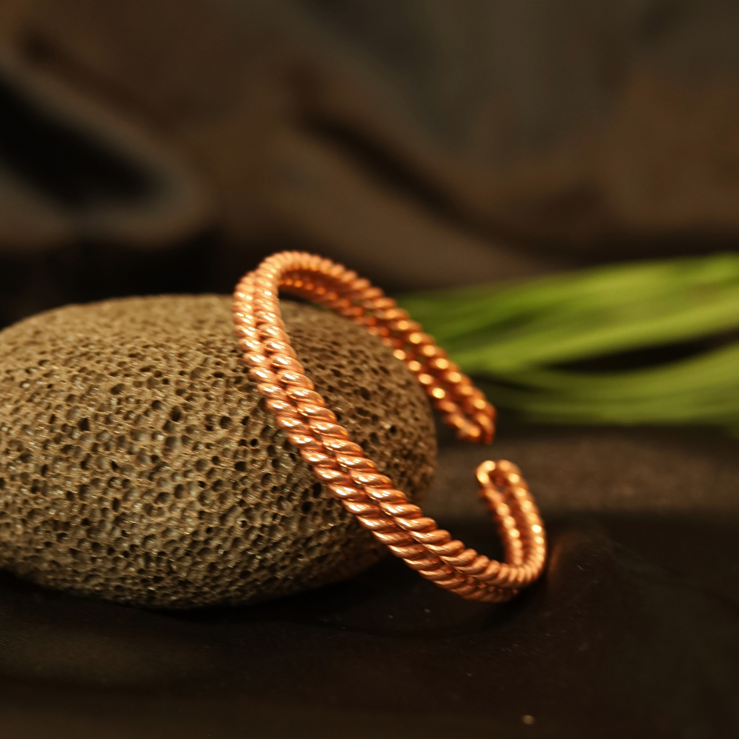 Tensor Copper Bracelet – Adjustable 188 Hz & 432 Hz