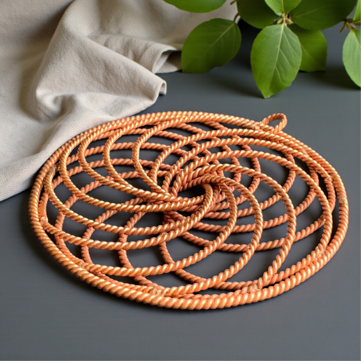 Lunar Bloom Tensor Disc | 432 MHz Sacred Geometry Energy Tool