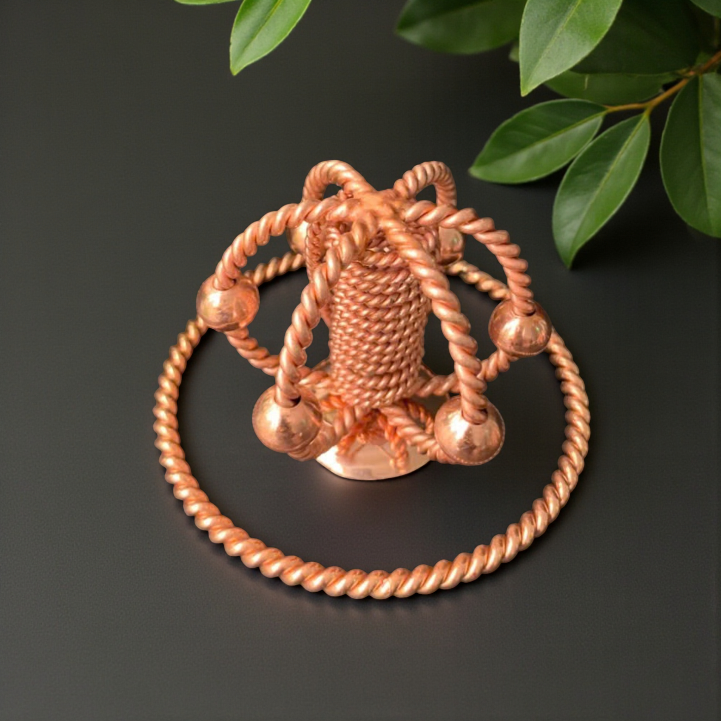 🌌 Astral Resonance Ring | 188 MHz Frequency | 99% Pure Copper