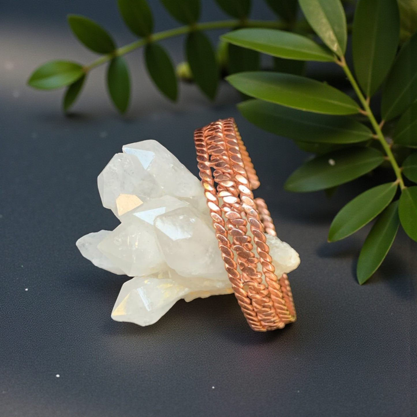 Quantum Forge Copper Bracelet