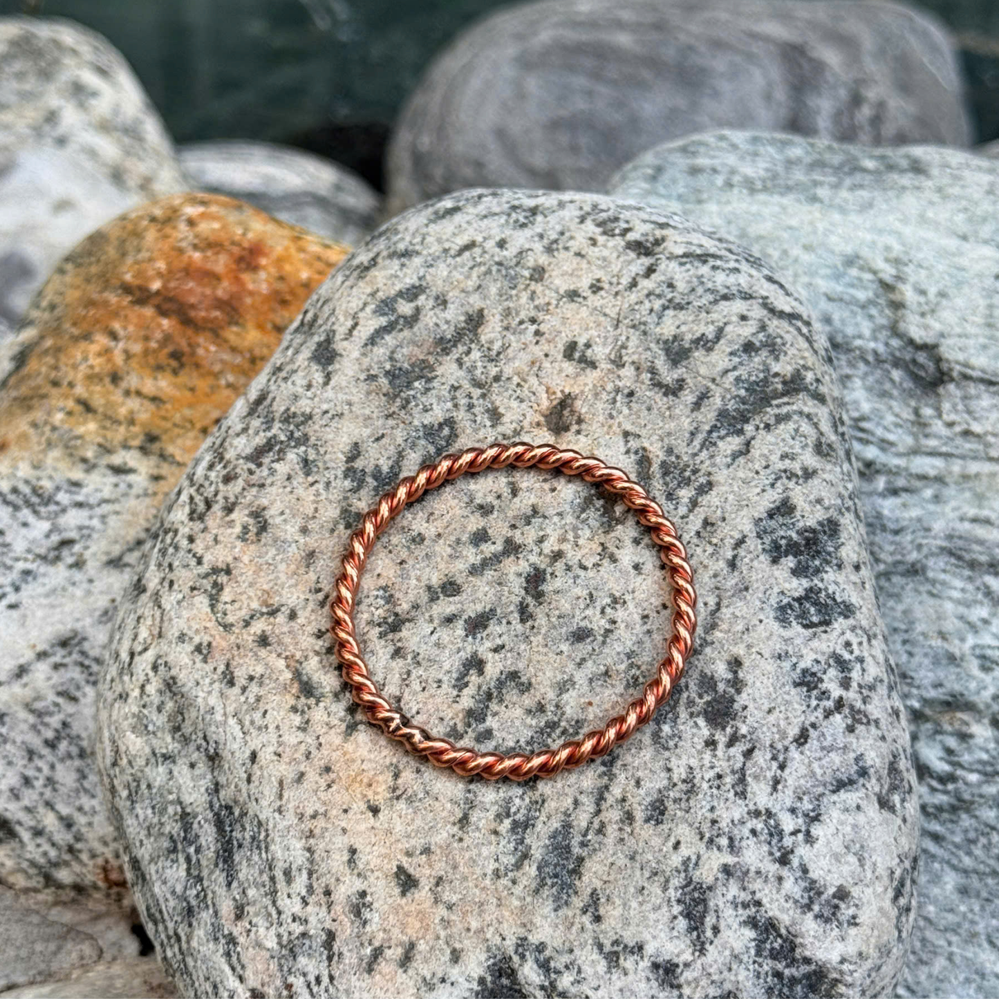 Tensor Ring 1/4 Cubit - Choose from 6 Custom Frequency Options