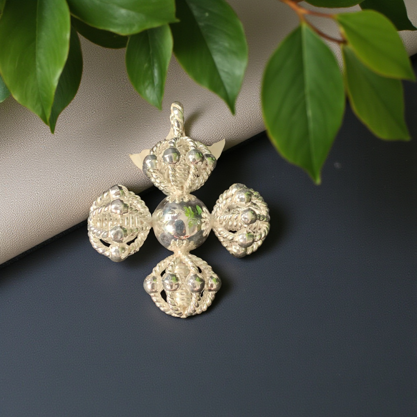 Cosmic Dorje Harmonizer Pendant | 99% Pure Copper or Silver | 144 · 177 · 188 MHz Tensor Frequencies