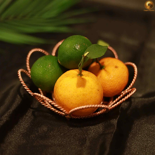 Copper Fruit & Utility Basket – Tensor Holder (144MHz / 188MHz / 432MHz)