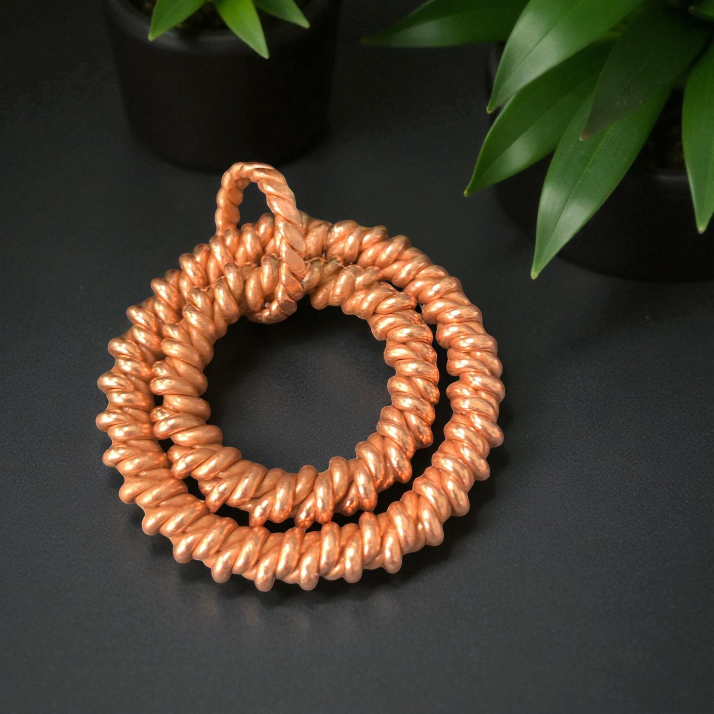 Celestial Spiral Energy Pendant