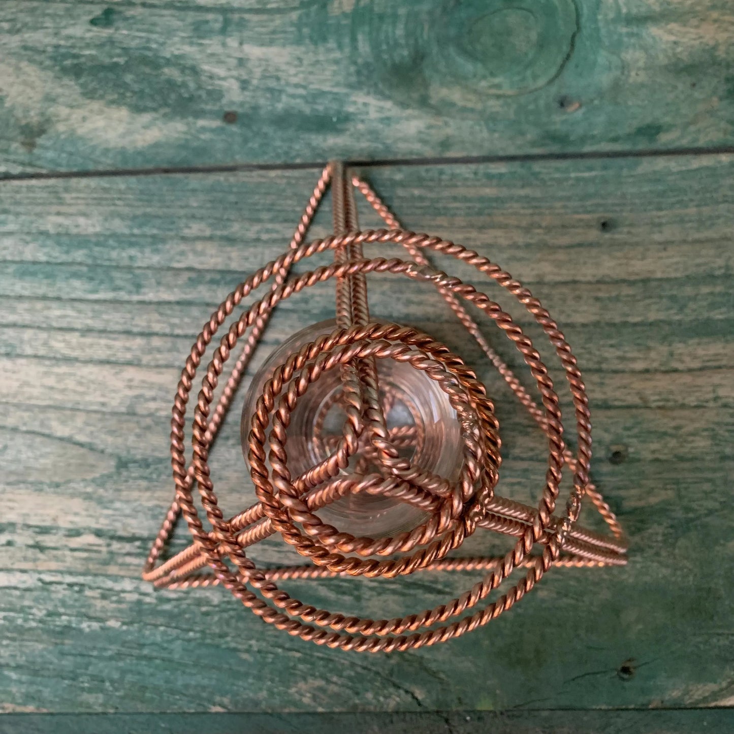 Water Charging Pyramid, 144 177 188 443 MHz, Red Copper Tool